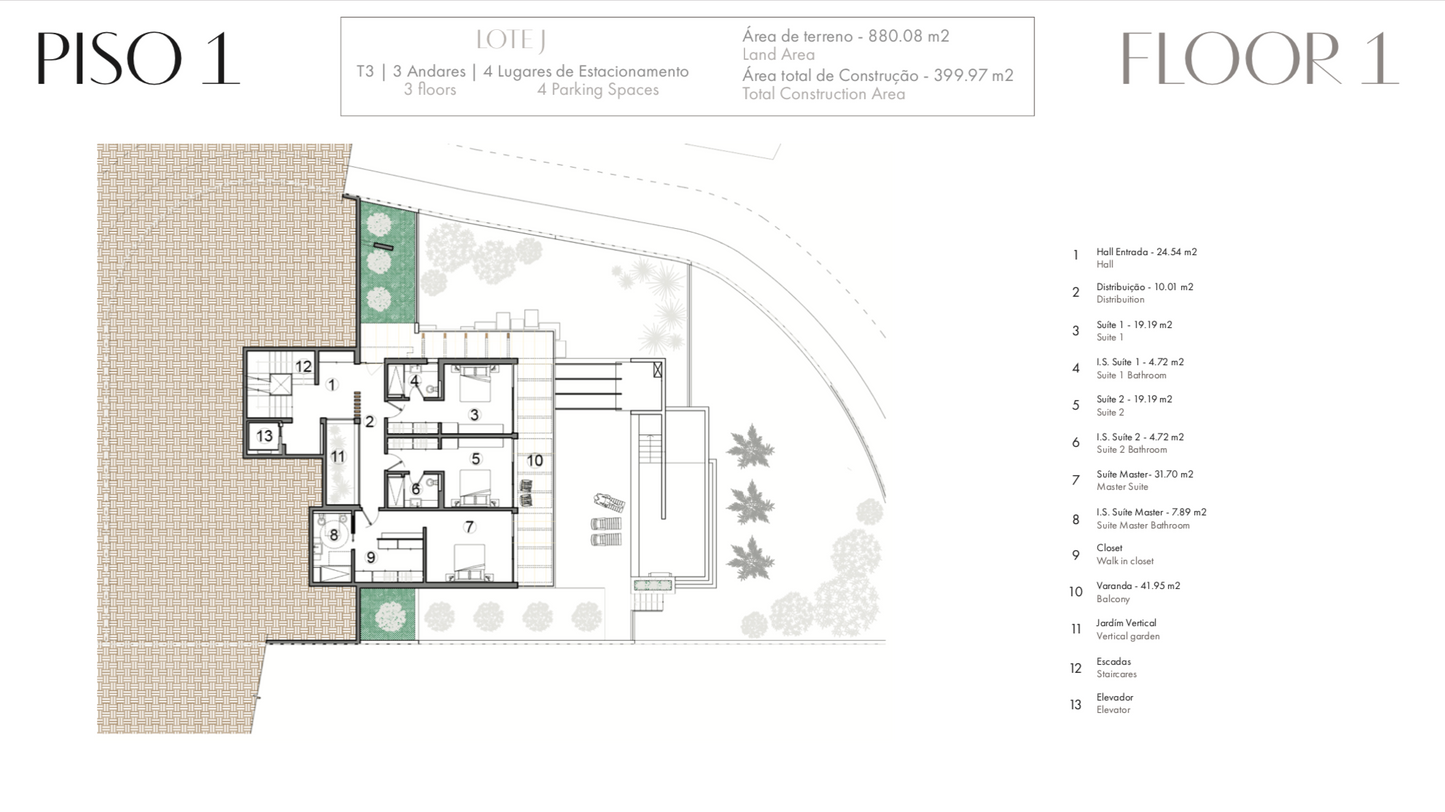 Unique 3-Bedroom Villa (Lote J)