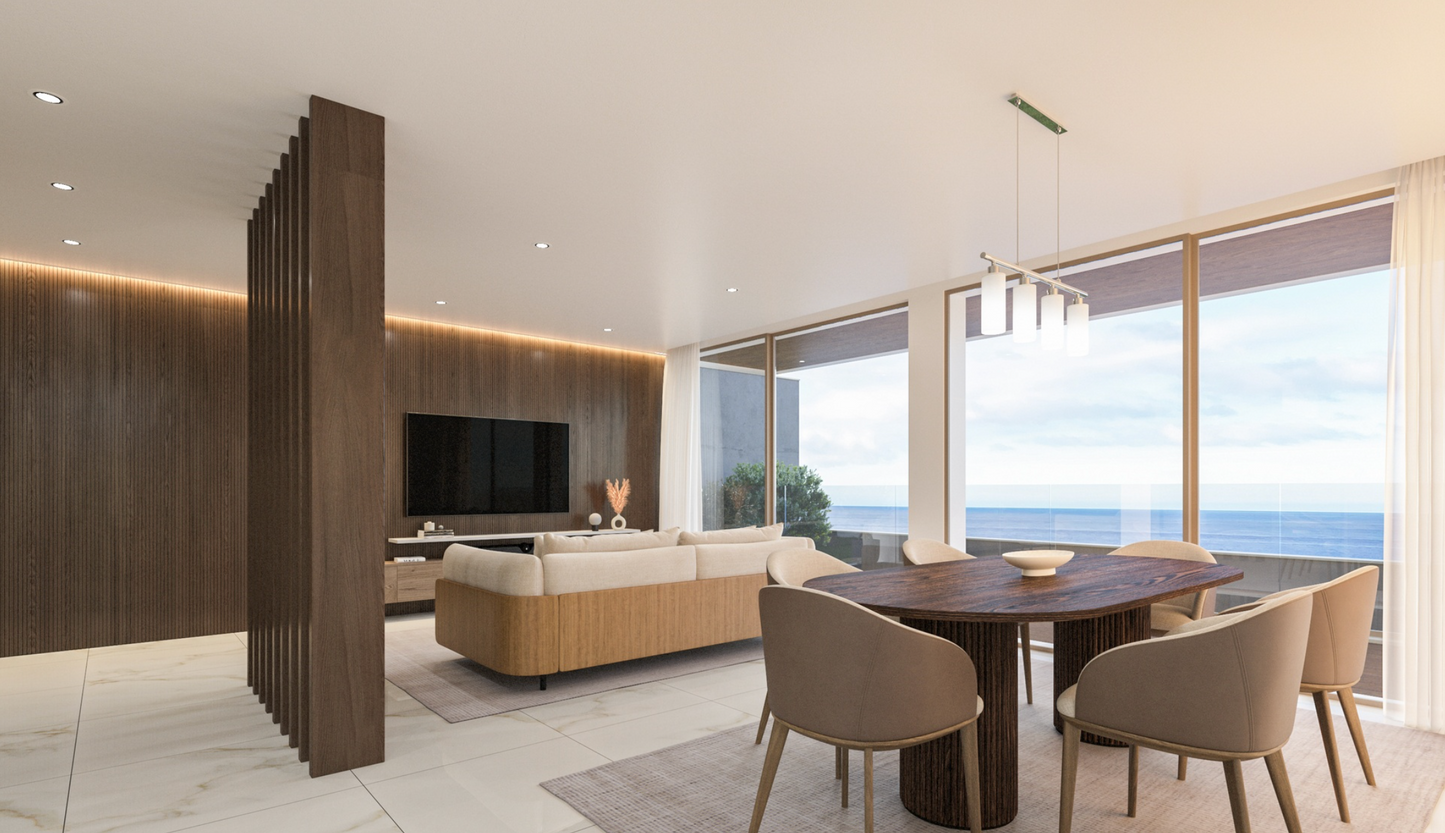 Modern Elegance with Ocean Views: Exclusive 2 Bedroom Luxury Villa (Lote T-A)