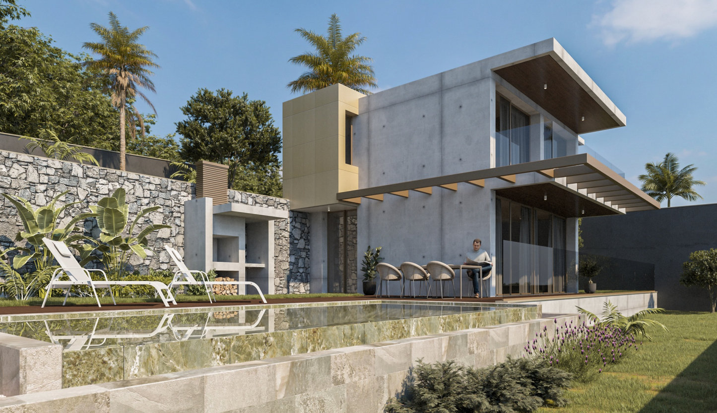 Modern Elegance with Ocean Views: Exclusive 2 Bedroom Luxury Villa (Lote T-A)